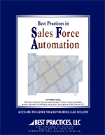 Best Practices in Sales Force Automation